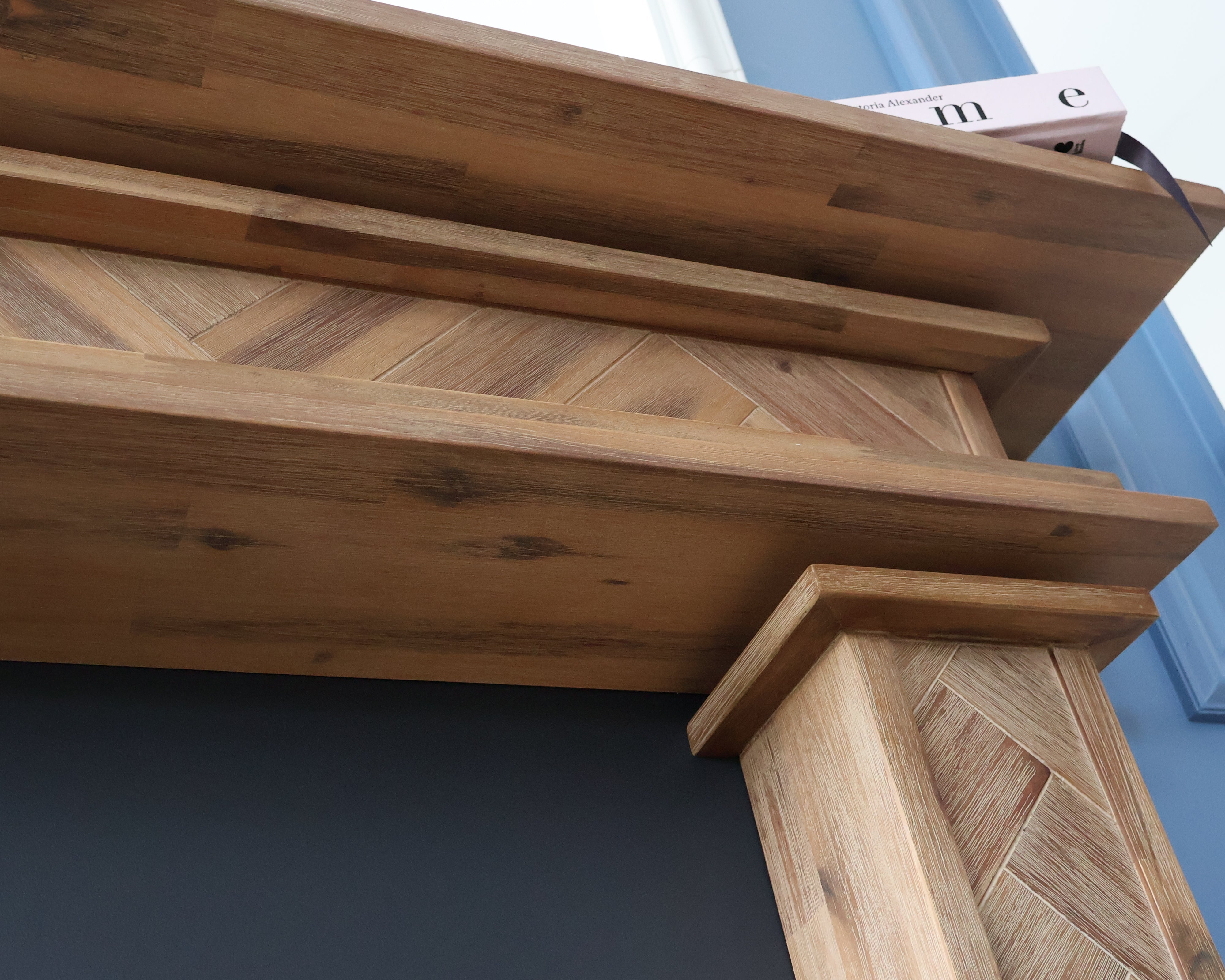 Full Feature Fire Mantels - Solid Hardwood