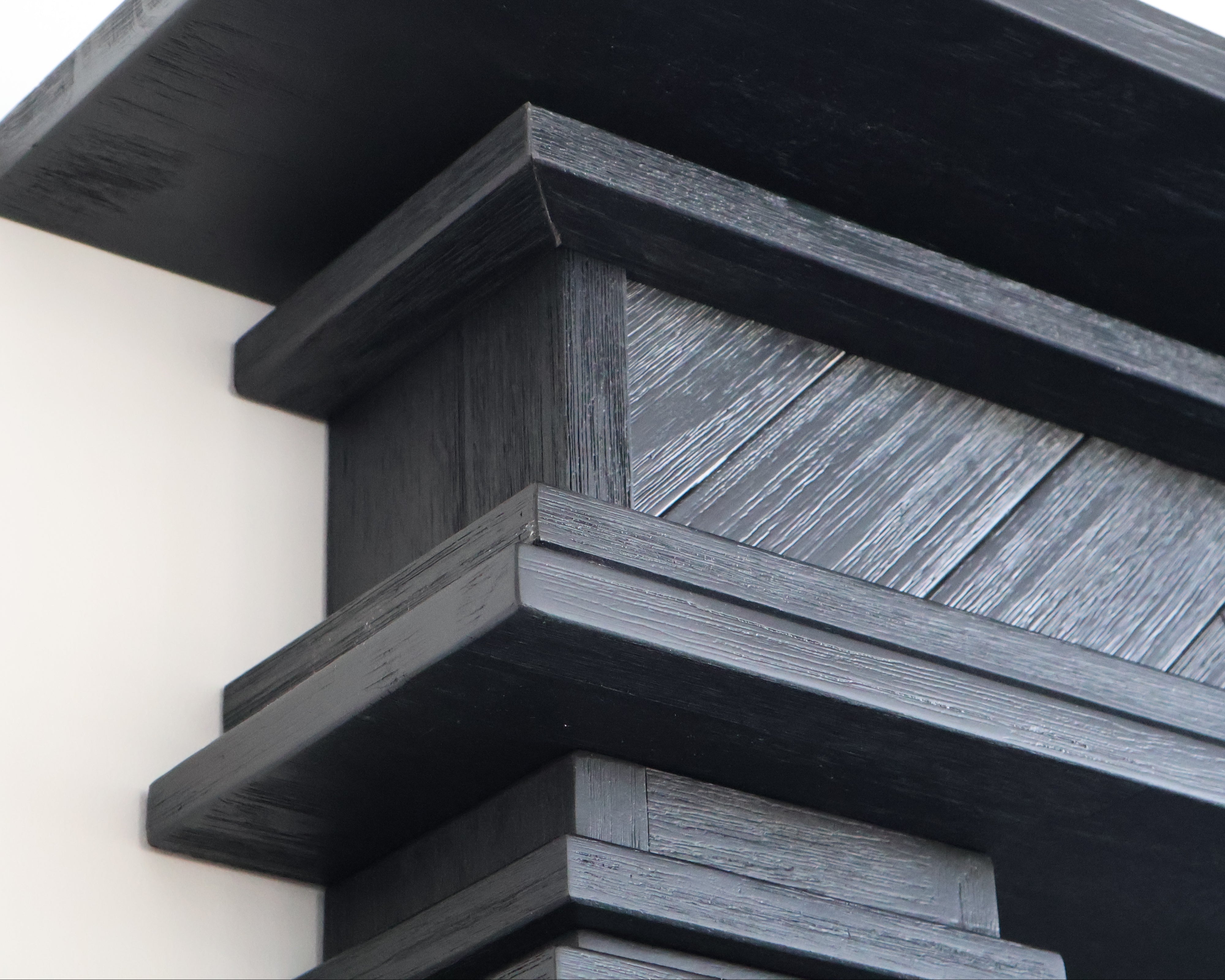 Full Feature Fire Mantels - Solid Hardwood Construction