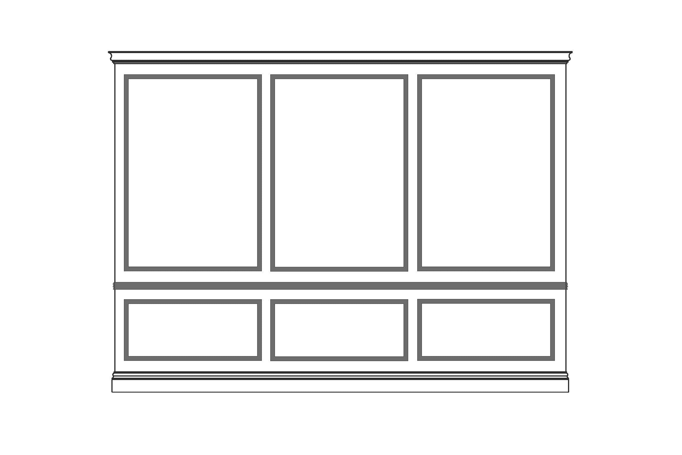 Kit 03A - Hamptons Full Height Wainscoting