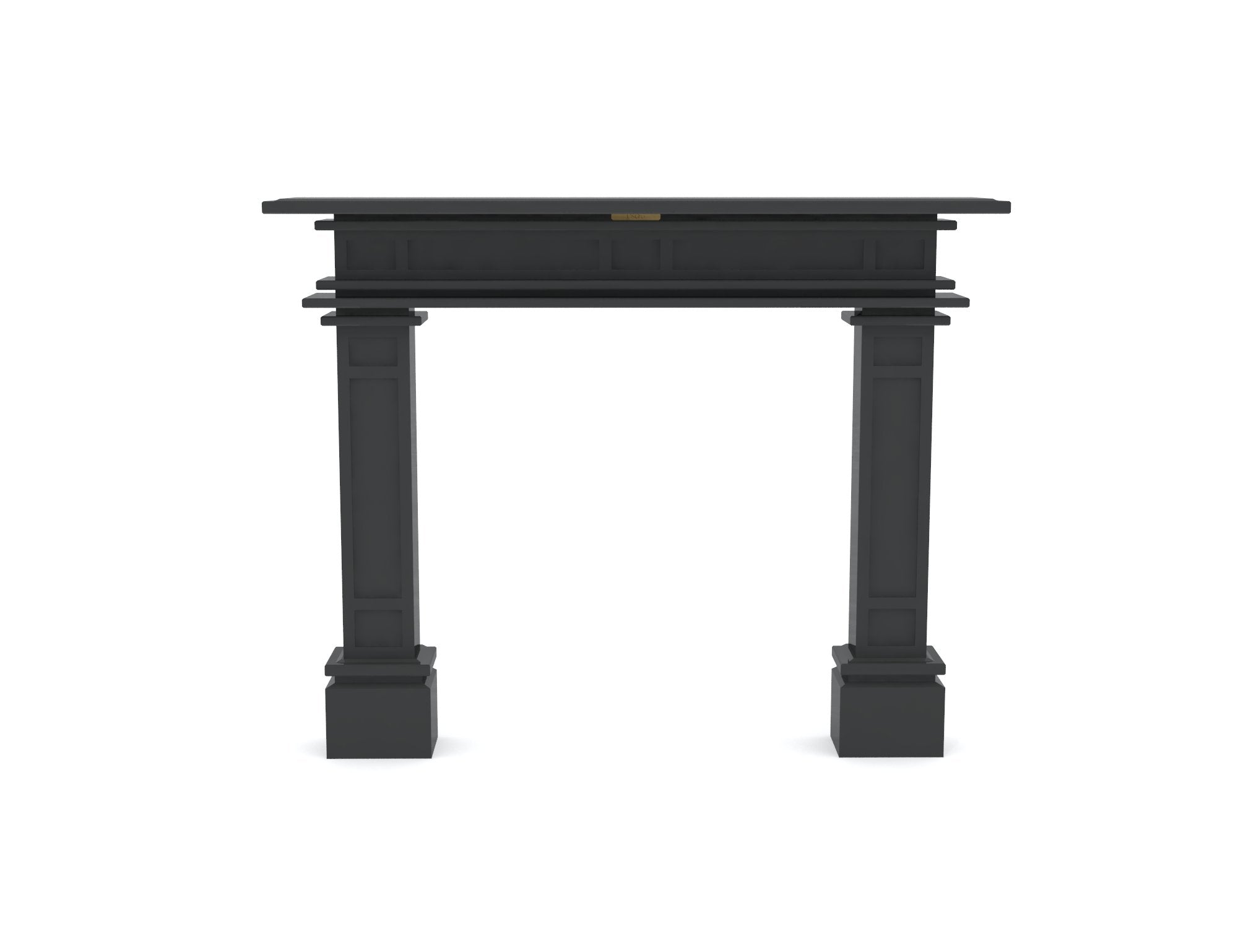 Shaker Fire Mantel - Solid Hardwood