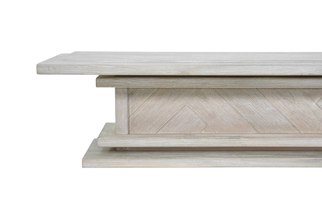Floating Fire Mantel Shelf - Solid Hardwood